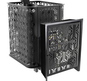 Чугунная печь с закрытой каменкой Verona 18 ГАЗ