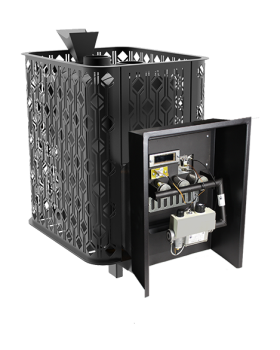 Чугунная печь с закрытой каменкой Verona 26 ГАЗ — фото-542_1