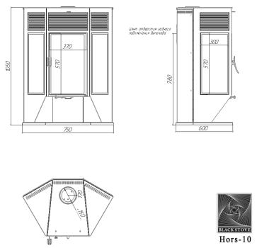 Печь-камин Hors-10 — фото-539_9