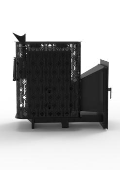 Чугунная печь с закрытой каменкой Verona 18 ГАЗ — фото-542_4