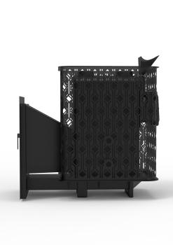 Чугунная печь с закрытой каменкой Verona 18 ГАЗ — фото-542_5