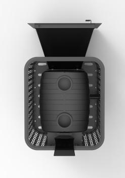 Чугунная печь с закрытой каменкой Verona 18 ГАЗ — фото-542_6